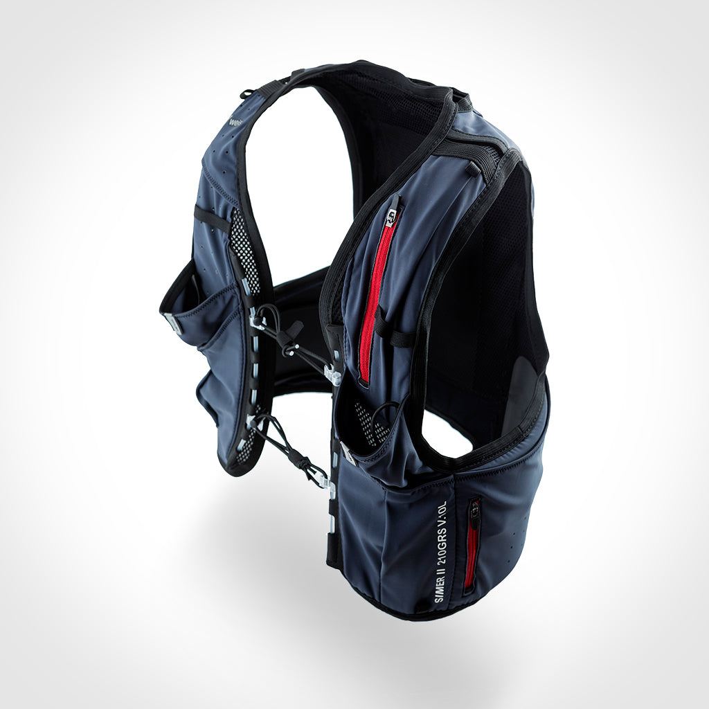 Chaleco de Hidratación Weis Simer II 10L Ultra 100K Series + 2 Flasks