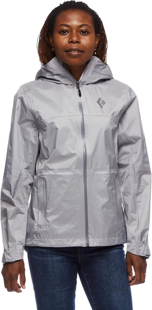 Chamarra Impermeable Black Diamond Treeline Rain Shell - Mujer - Talla XS
