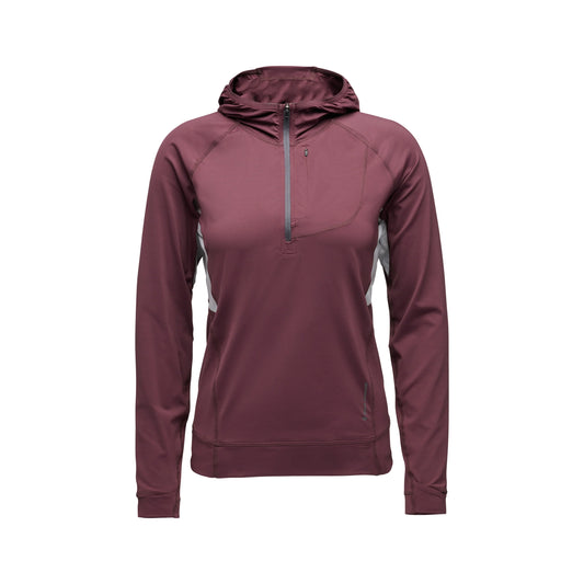 Sudadera Protectora para Sol con Capucha Black Diamond Alpenglow PRO Hoody Mujer
