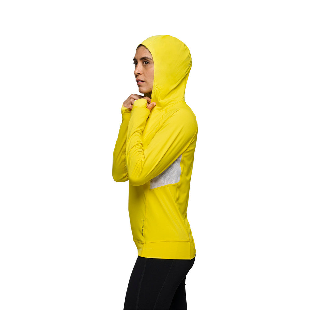 Sudadera con Capucha Black Diamond Alpenglow PRO Hoody Mujer