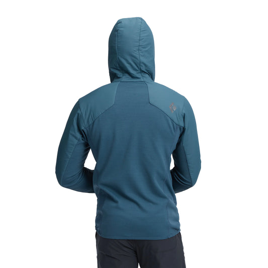 Chamarra Black Diamond First Light Hybrid Hoody Hombre
