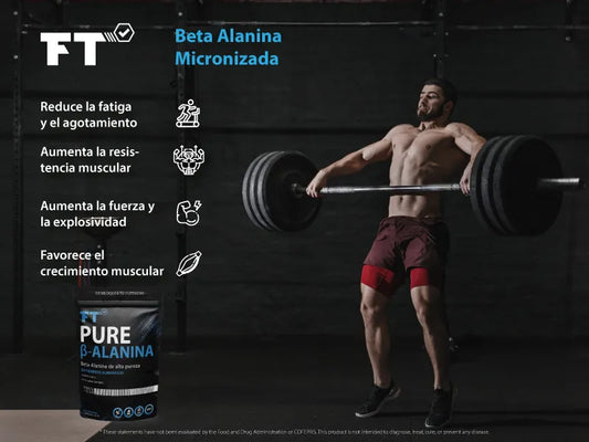 Suplemento Alimenticio FT PURE BETA-ALANINA
