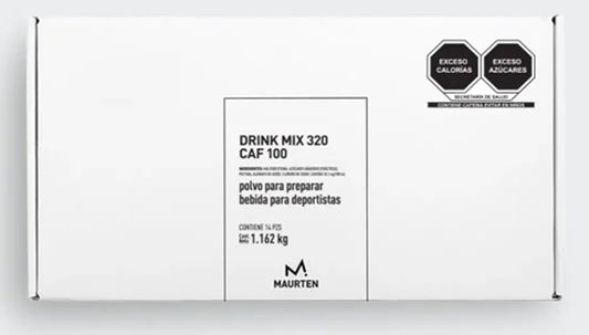 Caja Maurten Drink Mix 320 Caf 100 (Caja de 14 Unidades)
