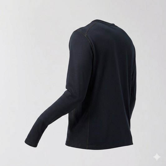 Brooks Running - Camiseta Distance Long Sleeve 3.0 - Black Hombre