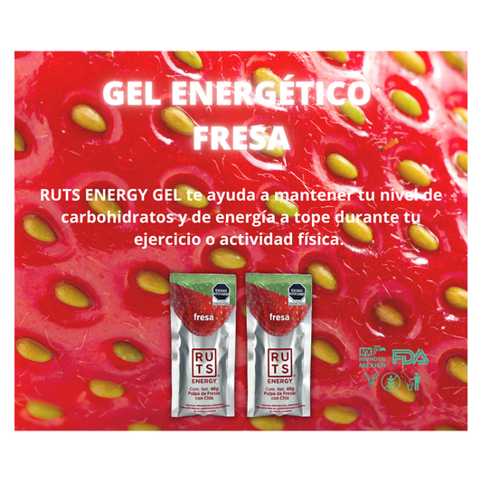 Ruts Fresa Chia Energy Gel