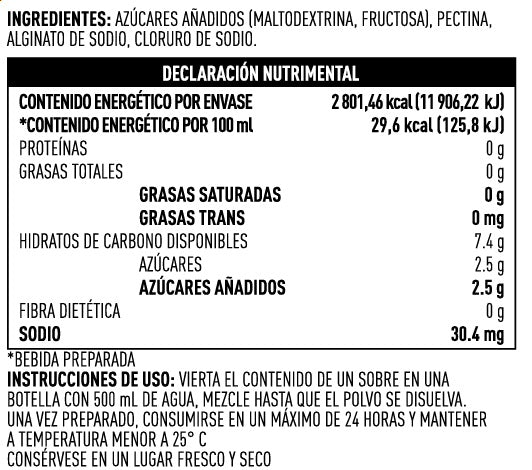 Bebida deportiva Maurten Drink Mix 160 (Caja de 18 Unidades)
