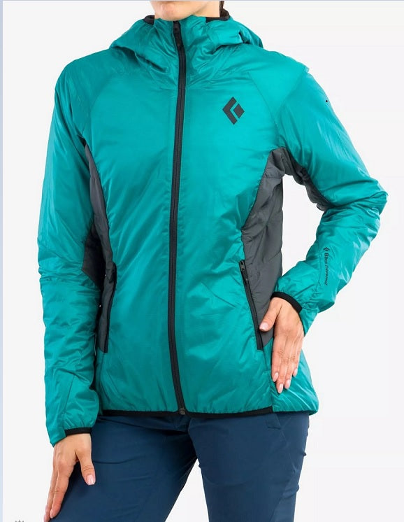 Chamarra Black Diamond Vision Hybrid Hoody Mujer