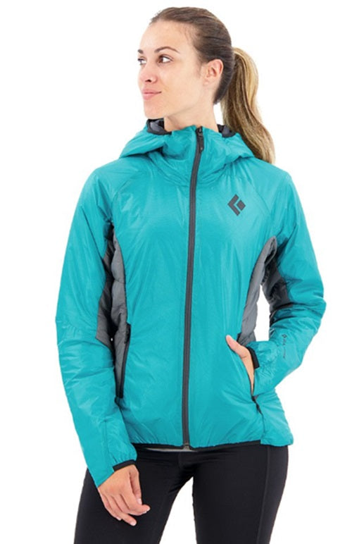 Chamarra Black Diamond Vision Hybrid Hoody Mujer