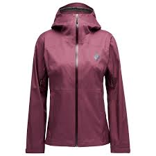 Chamarra Impermeable Black Diamond Fineline Stretch Shell Mujer
