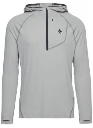 Black Diamond Alpenglow Pro Hoody Pewter de Hombre