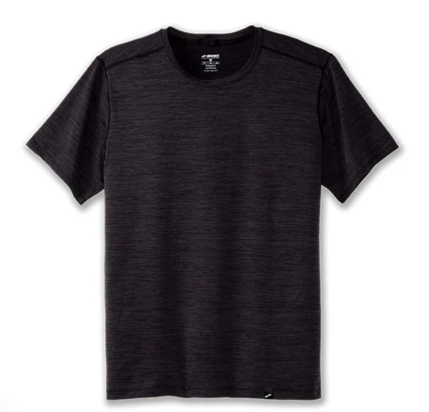 Playera Manga Corta Luxe Short Sleeve Deep Black