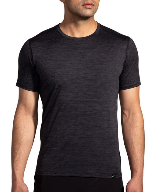 Playera Manga Corta Luxe Short Sleeve Deep Black