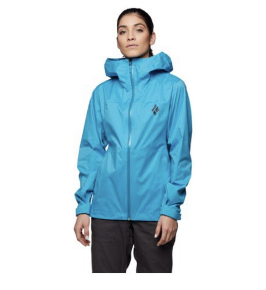 Chamarra Impermeable Black Diamond Stormline Stretch Rain Shell Mujer