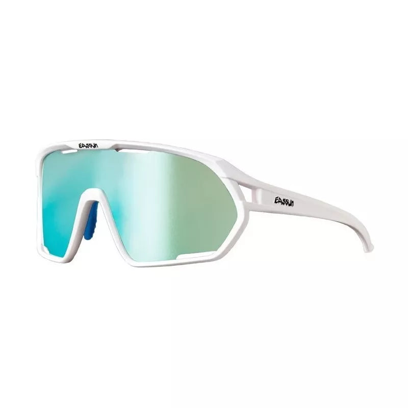 Lentes Deportivos Ultraligeros Eassun Paradiso Matt White Blue Revo Lens