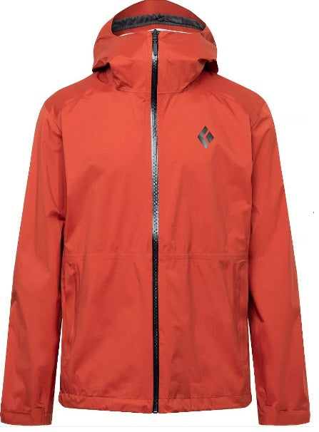 Chamarra Impermeable Empacable Black Diamond Stormline Hombre