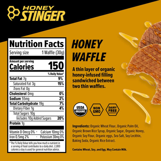 Waffles Organicos Honey Stinger