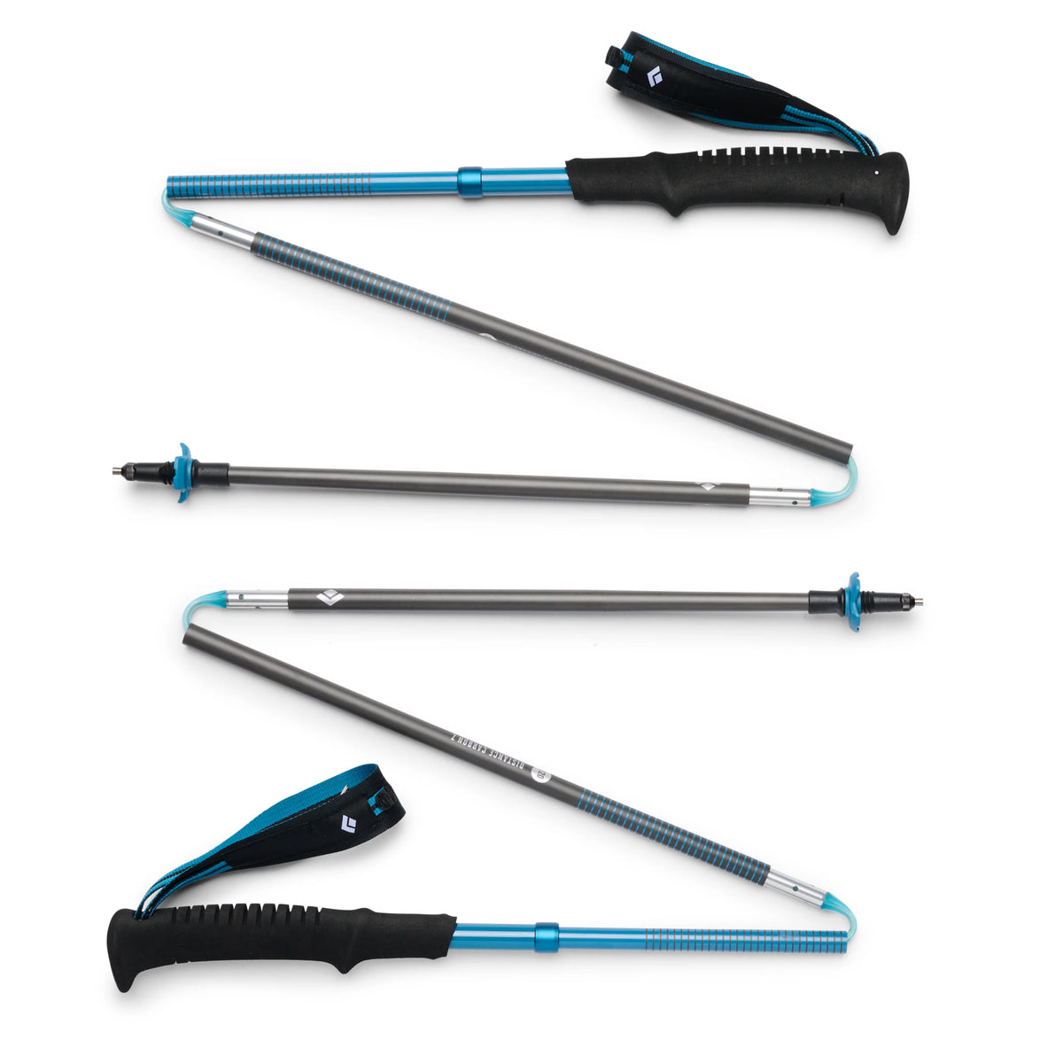 Bastones para Running o Senderismo Black Diamond Distance Carbon Z Poles 115 cm