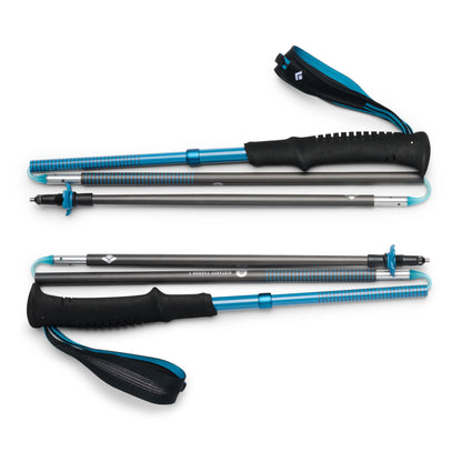 Bastones para Running o Senderismo Black Diamond Distance Carbon Z Poles 115 cm