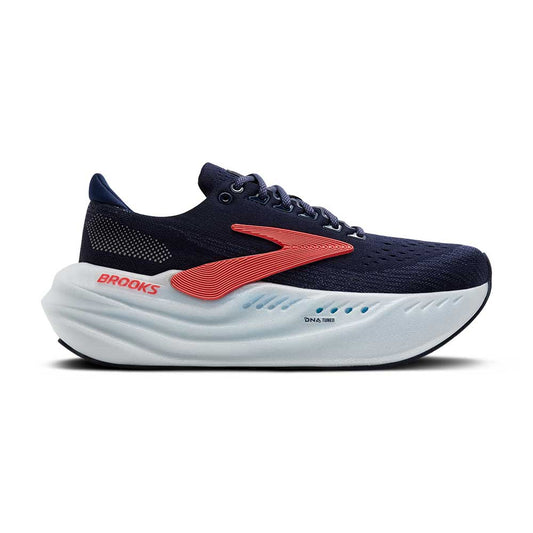 Tenis para Correr Brooks Glycerin Max Mujer Blue Ribbon Hot Coral