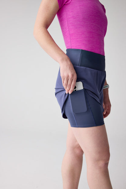 Brooks 2-en-1 Running Shorts | Máxima Cobertura y Cero Rozaduras Mujer