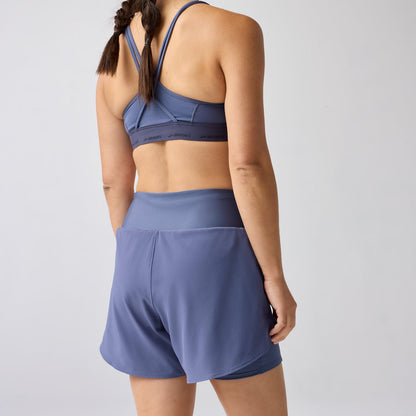 Brooks 2-en-1 Running Shorts | Máxima Cobertura y Cero Rozaduras Mujer