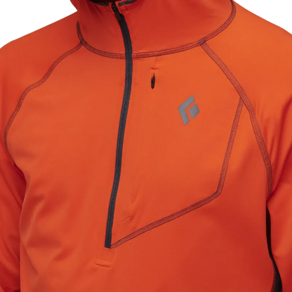 Black Diamond Alpenglow Pro Hoody  de Hombre Color Octane