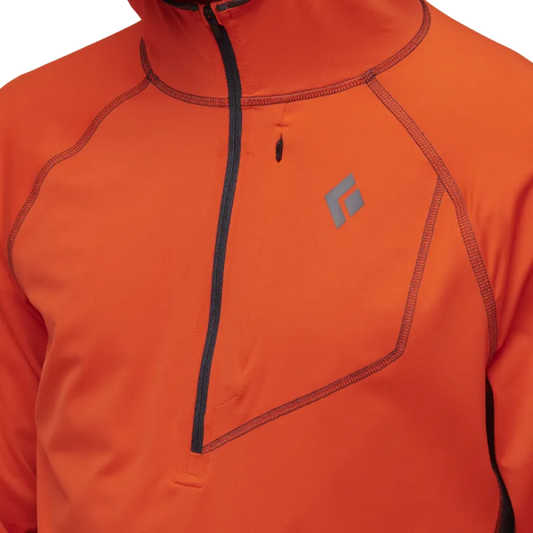 Black Diamond Alpenglow Pro Hoody  de Hombre Color Octane
