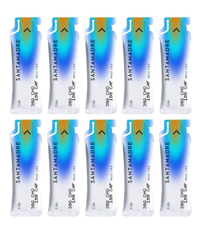 Gel Energético Santa Madre 30Cho 100 Cafeína Sabor Cola (CAJA 30 pzs )