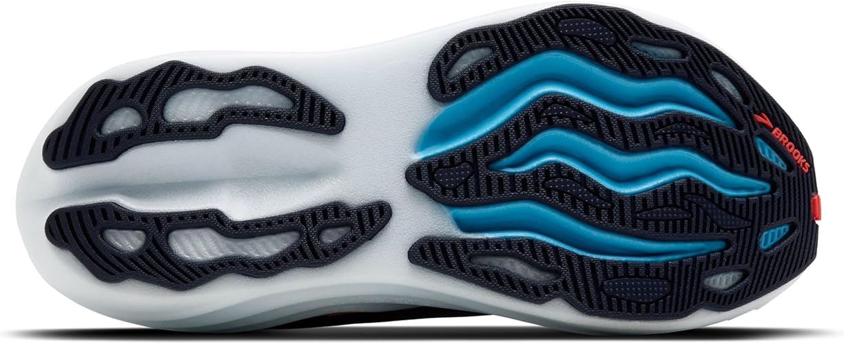 Tenis para Correr Brooks Glycerin Max Mujer Blue Ribbon Hot Coral
