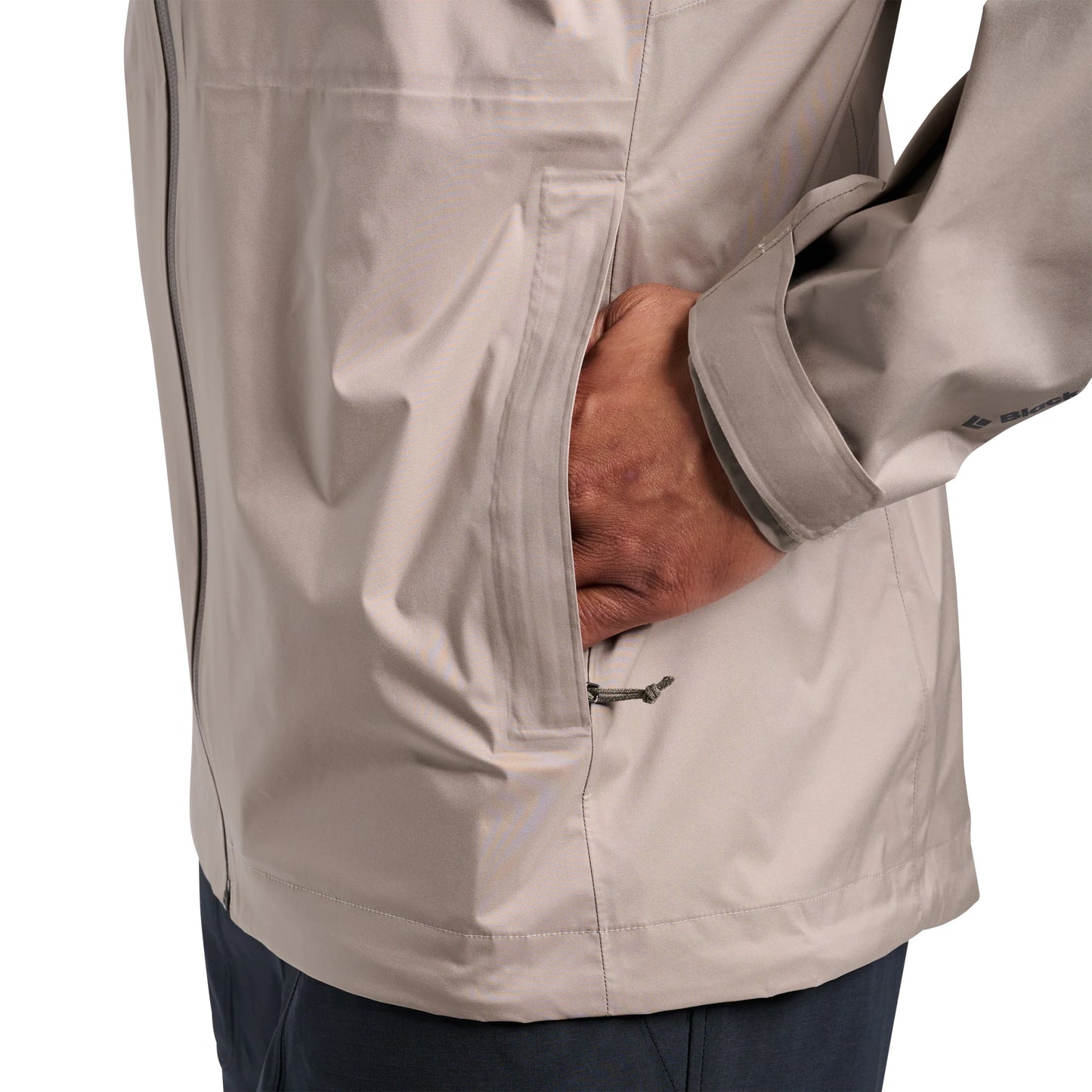 Chamarra Impermeable Black Diamond Fineline Stretch Shell Hombre