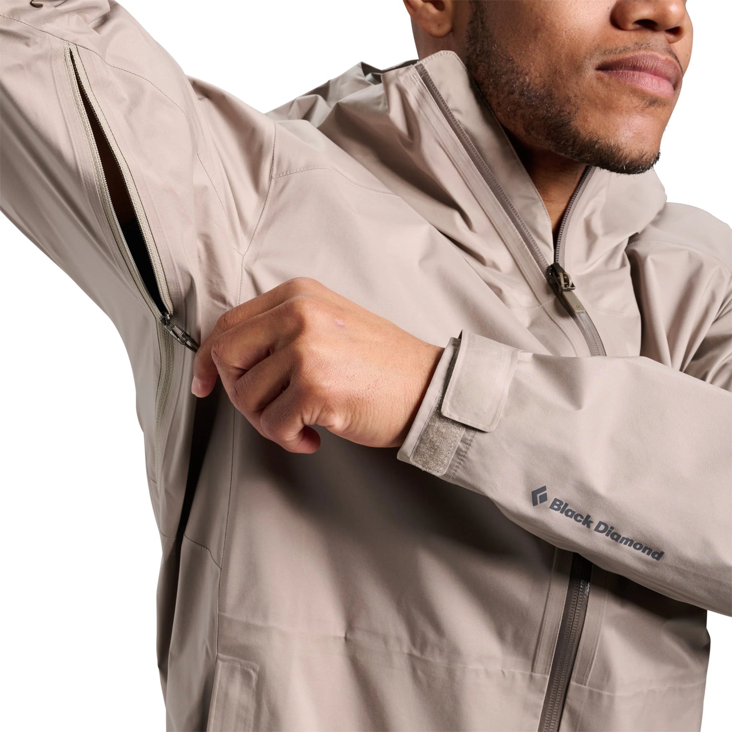 Chamarra Impermeable Black Diamond Fineline Stretch Shell Hombre