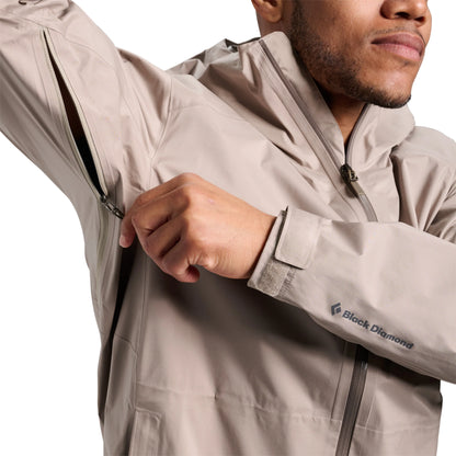 Chamarra Impermeable Black Diamond Fineline Stretch Shell Hombre