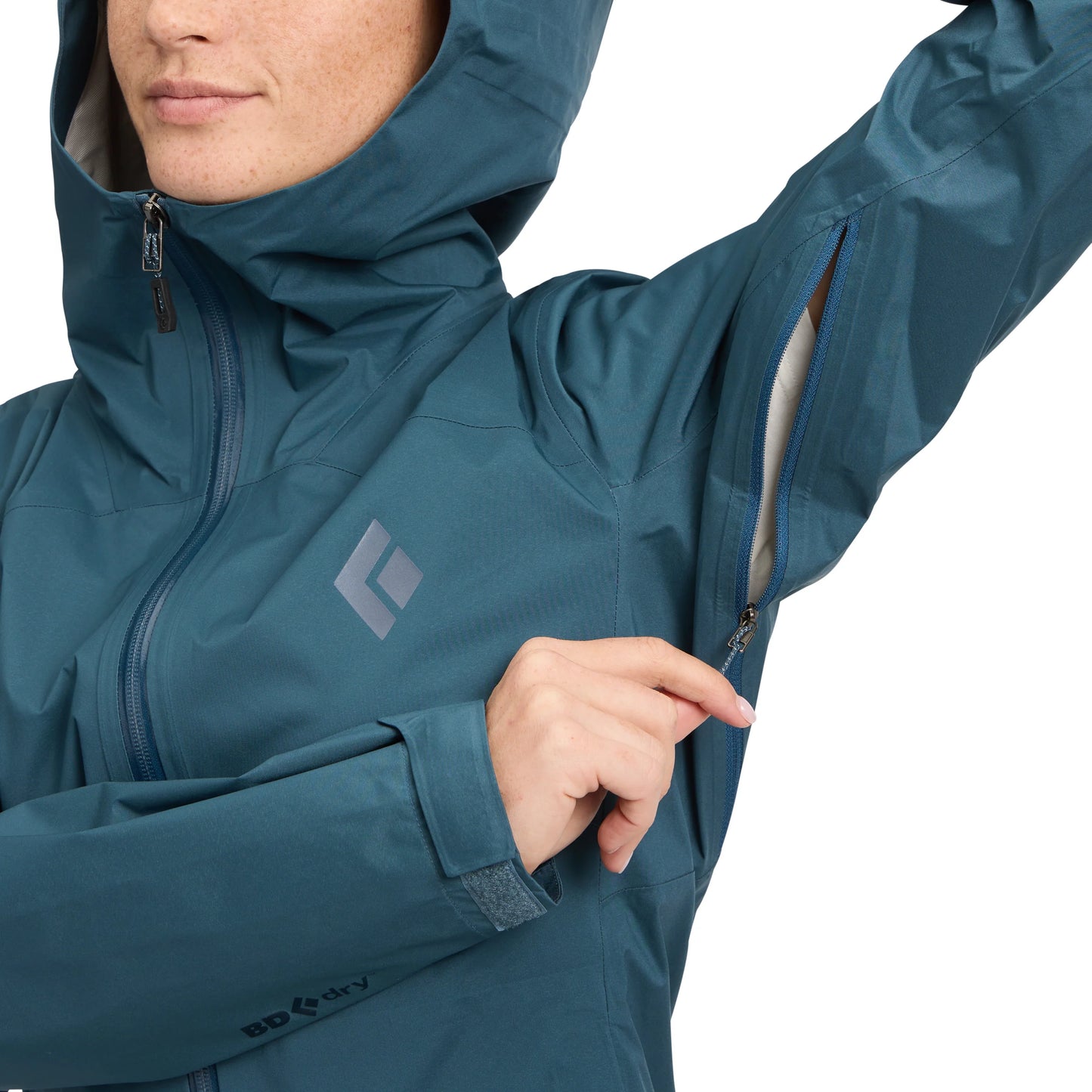 Chamarra  Impermeable Black Diamond Fineline Stretch Shell - Women's