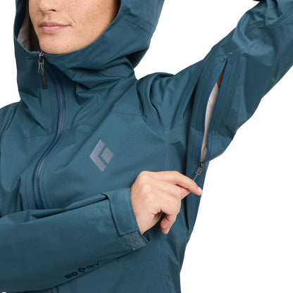 Chamarra  Impermeable Black Diamond Fineline Stretch Shell - Women's