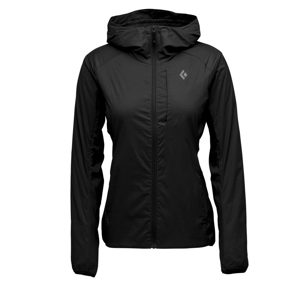Chamarra Térmica Black Diamond  Alpine Insulated Hoody Negra Mujer Talla M