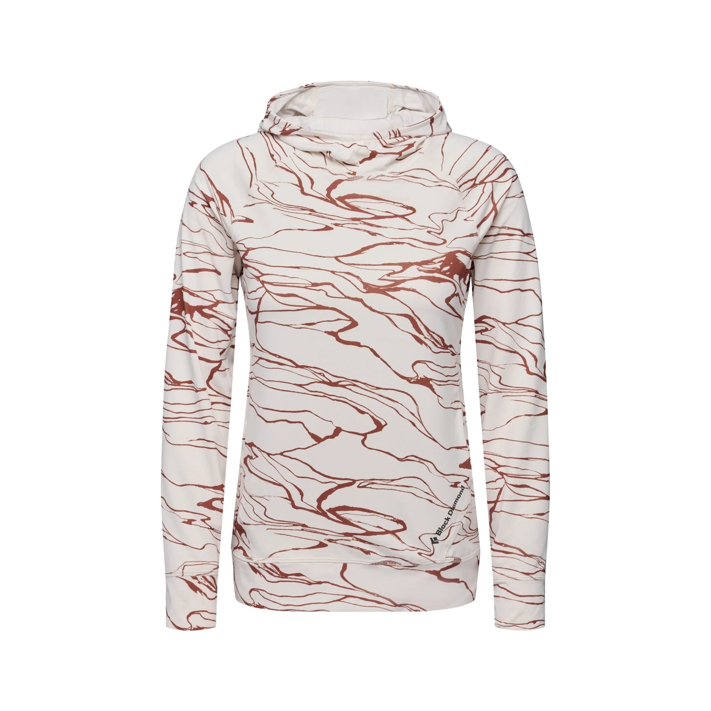 Sudadera Protectora para Sol con Capucha Black Diamond Alpenglow Hoody Mujer