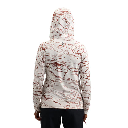 Sudadera Protectora para Sol con Capucha Black Diamond Alpenglow Hoody Mujer