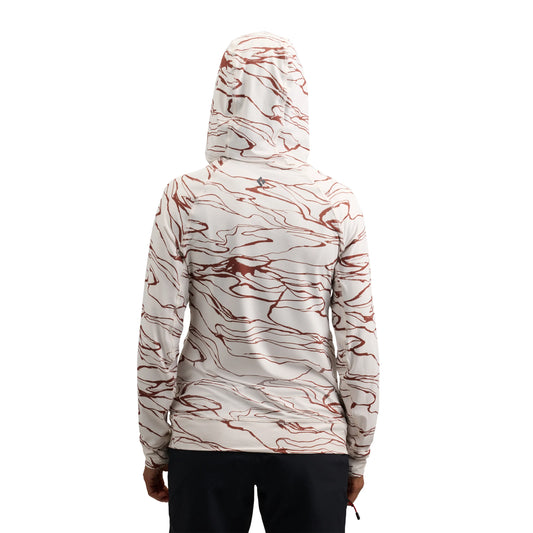 Sudadera Protectora para Sol con Capucha Black Diamond Alpenglow Hoody Mujer