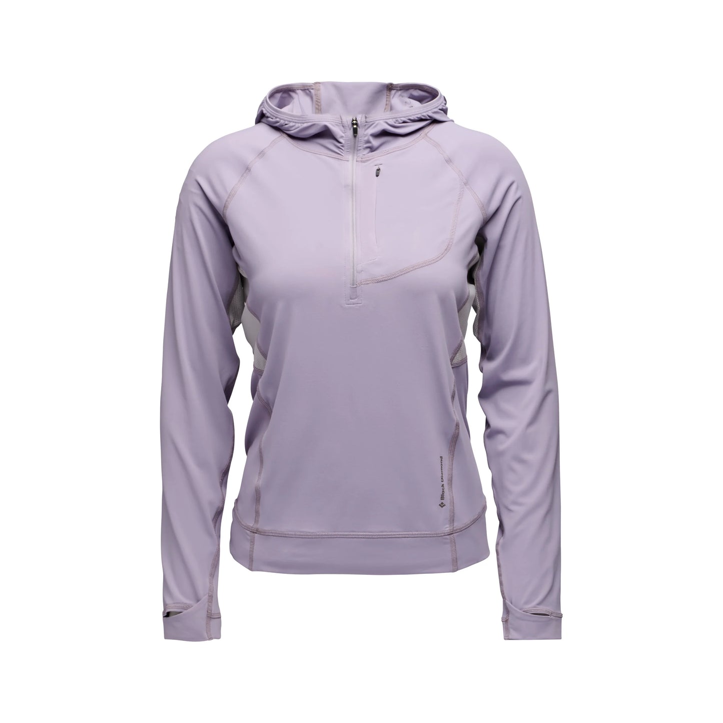 Sudadera Protectora para Sol - Black Diamond Alpenglow Pro Hoody color Violeta