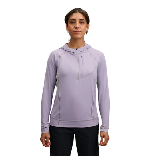 Sudadera Protectora para Sol - Black Diamond Alpenglow Pro Hoody color Violeta