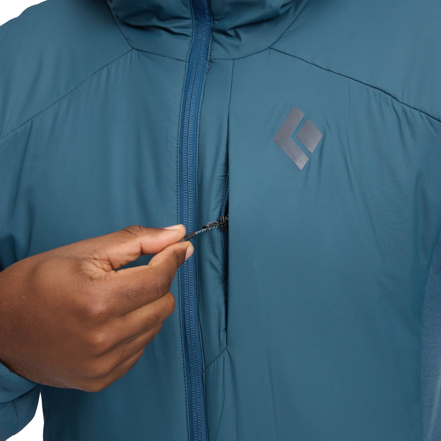 Chamarra Black Diamond First Light Hybrid Hoody Hombre