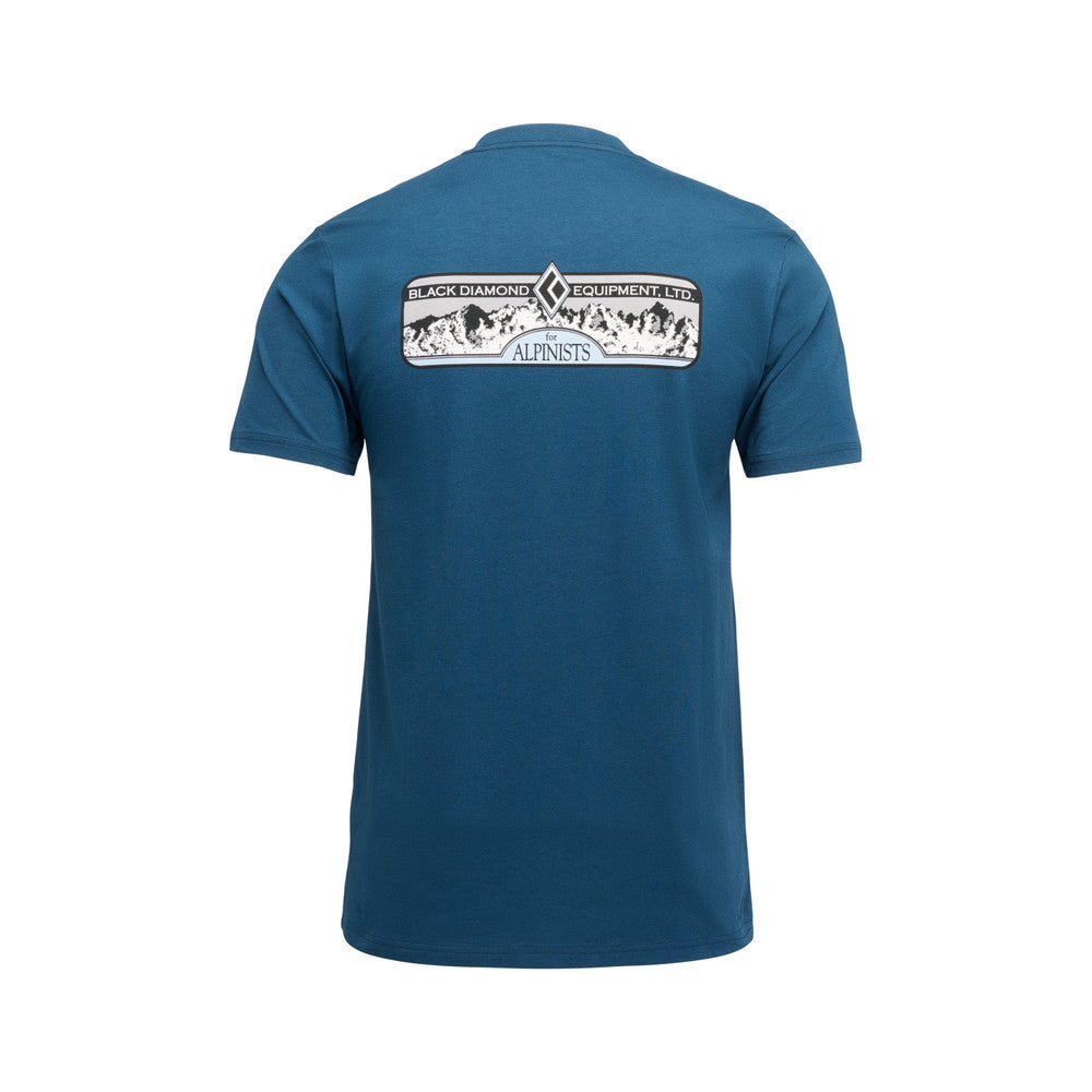 Camiseta de manga corta Alpinista Heritage para hombre Black Diamond