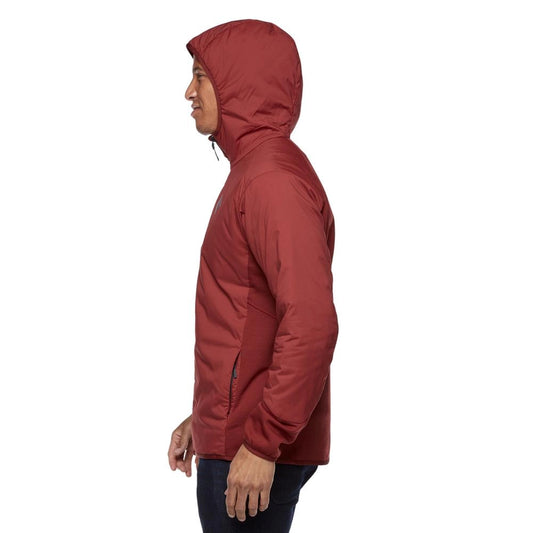 Chamarra Black Diamond First Light Hybrid Hoody Hombre  Color Vino