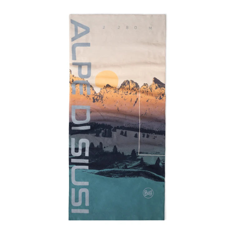 Tubular Multifuncional Original EcoStretch Buff® Alp3 Di Siusi Peak