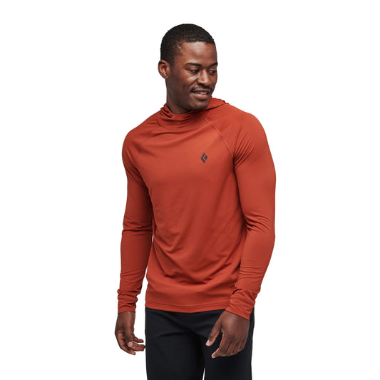 Sudadera Protectora para Sol o  Frío con Capucha Black Diamond Alpenglow Hoody Hombre
