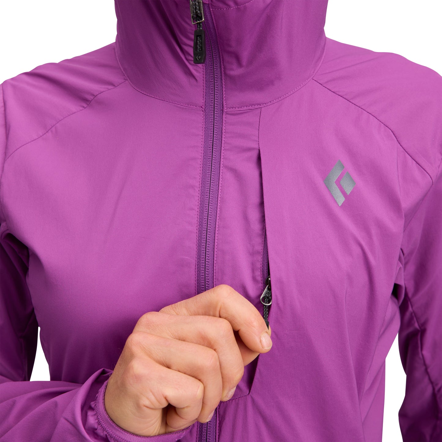 Chamarra Ligera Black Diamond Alpine Start Hoody Mujer