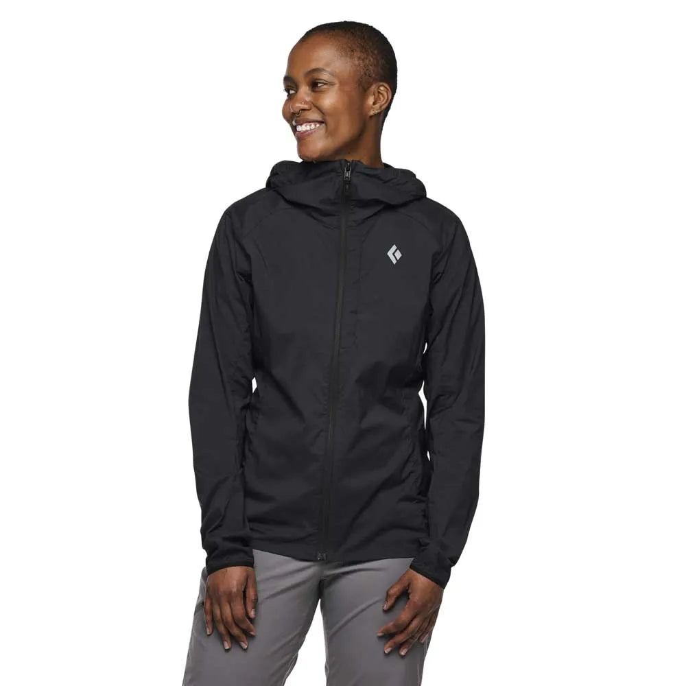 Chamarra Térmica Black Diamond  Alpine Insulated Hoody Negra Mujer Talla M