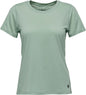Camiseta Black DIamond Light Wire SS Tech Tee Foam Green Para Mujer