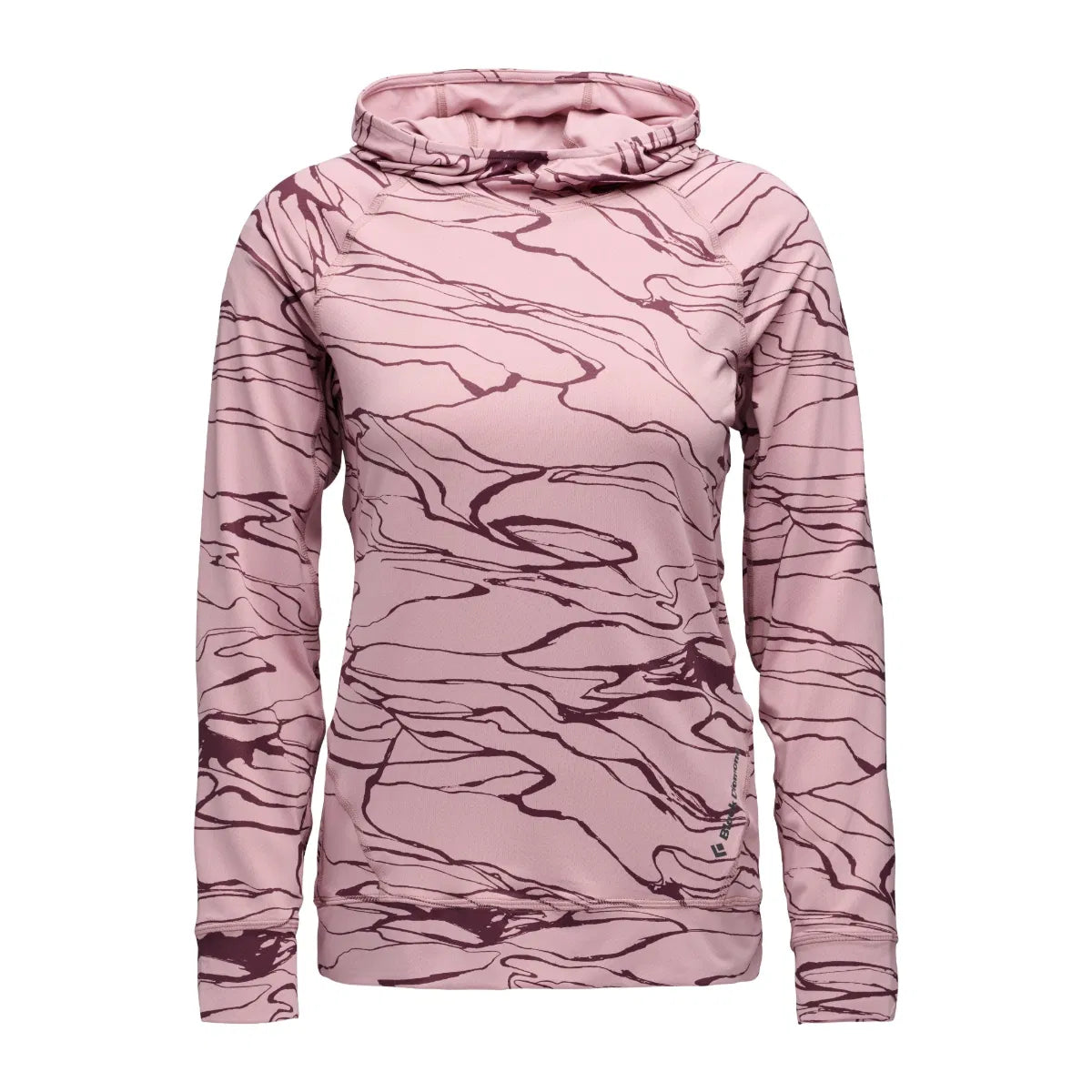 Sudadera Protectora para Sol con Capucha Black Diamond Alpenglow Hoody Mujer
