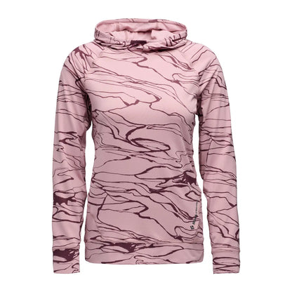 Sudadera Protectora para Sol con Capucha Black Diamond Alpenglow Hoody Mujer